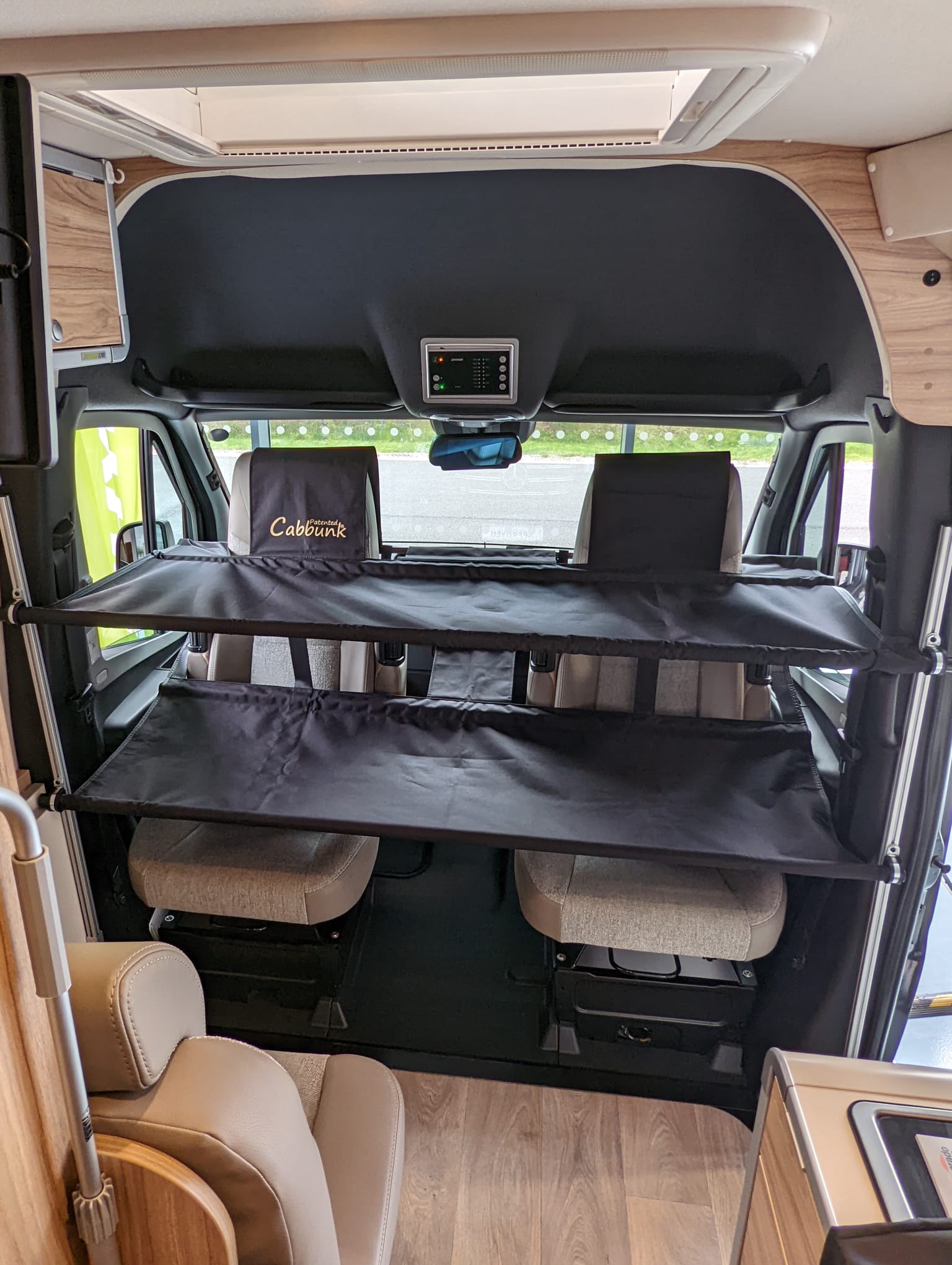 Patented Cabbunk Van Bunk Bed System