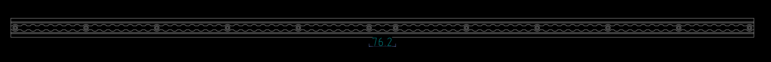 Flanged L Track "BEEFY" - Anodized Matte Black