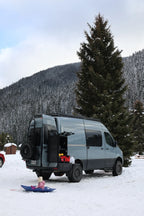 Camper Van Rear Door Bike Pole / Carrier