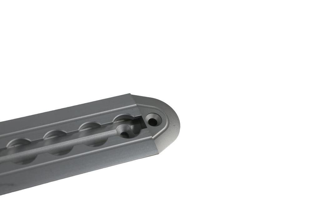 L Track End Caps - Aluminum