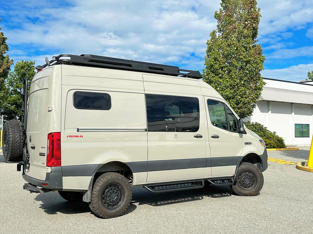 Sprinters Set Running Boards - 3-Piece Set for Sprinters - Tec Vanlife – The Swivel Shop