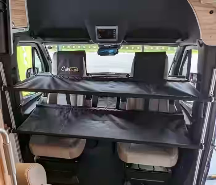 Patented Cabbunk Van Bunk Bed System