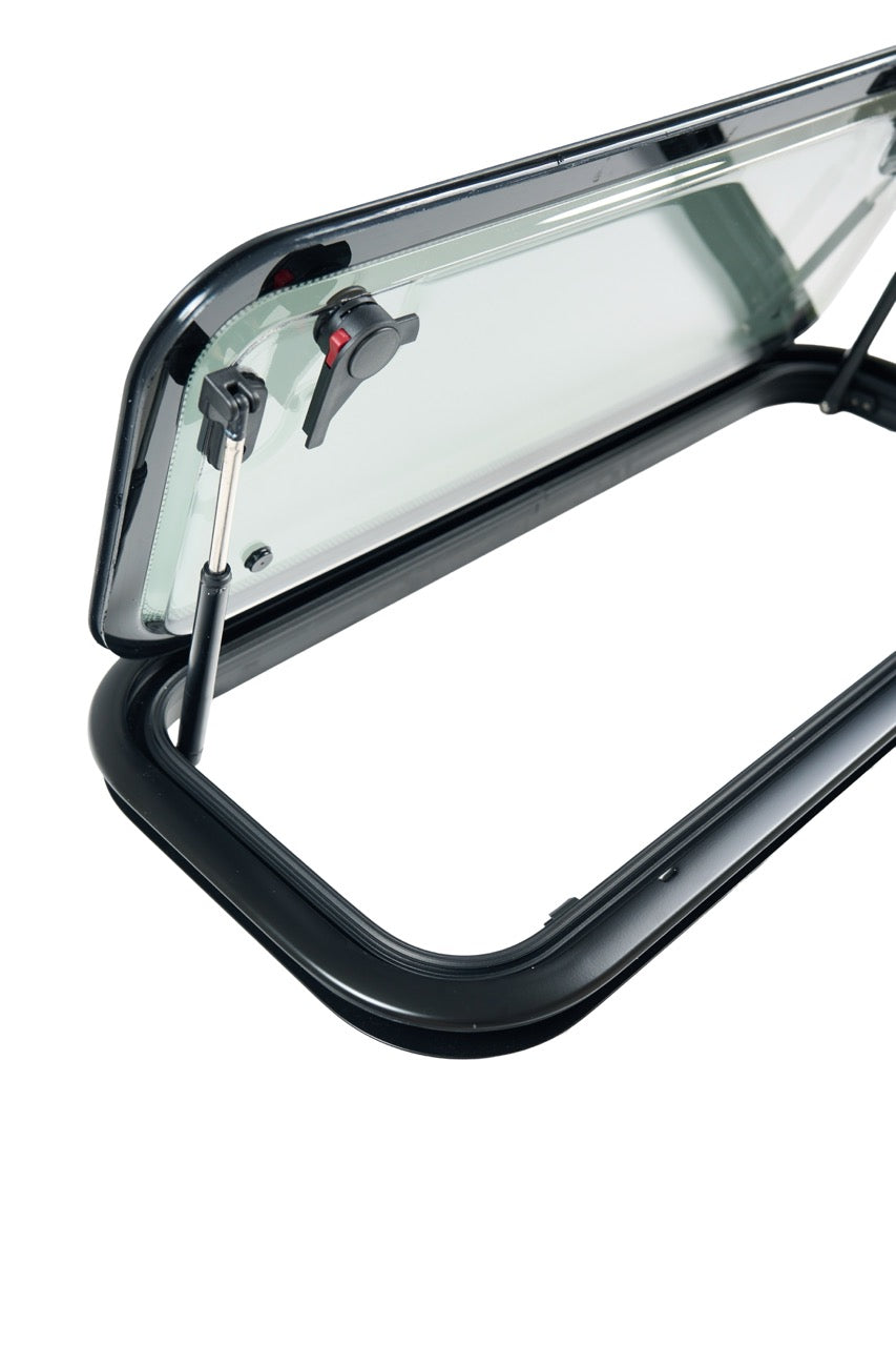 Glass & Acrylic Dual Pane Camper Window / 35.43" x 17.71" (900mm X 450mm)