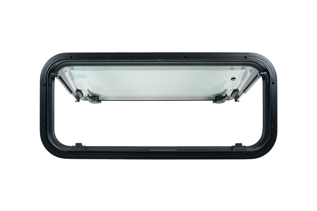 Glass & Acrylic Dual Pane Camper Window /27.56"x11.81" (700x300mm)