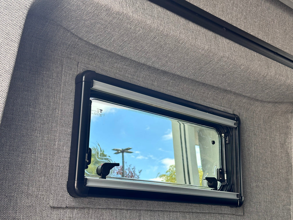 Glass & Acrylic Dual Pane Camper Window /27.56"x11.81" (700x300mm)