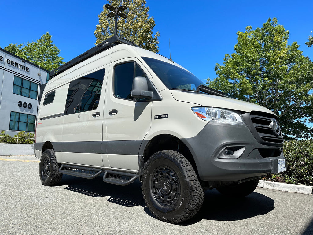 Running Boards - 3-Piece Set for Sprinters