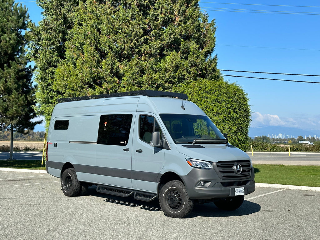 Running Boards - 3-Piece Set for Sprinters