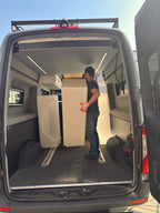 Camper Van Expandable Elevator Bed