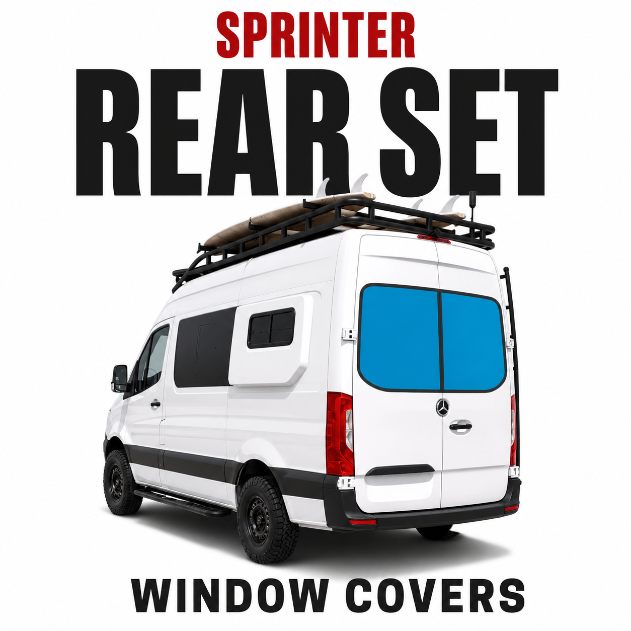 Rear Window Cover Set