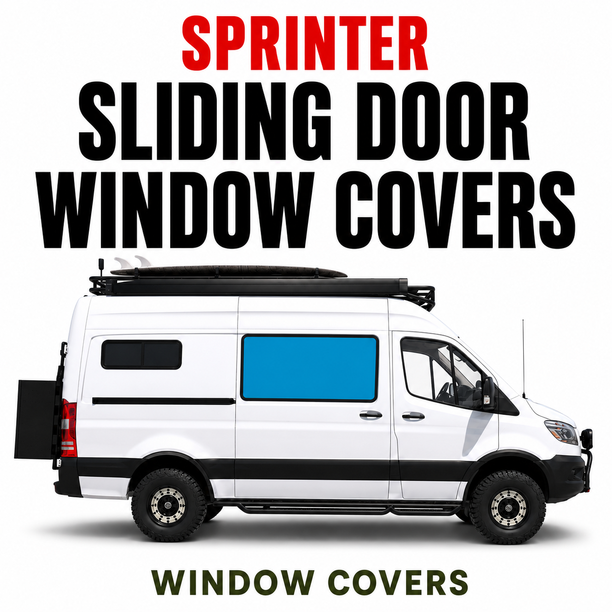 Sliding Door Window Cover