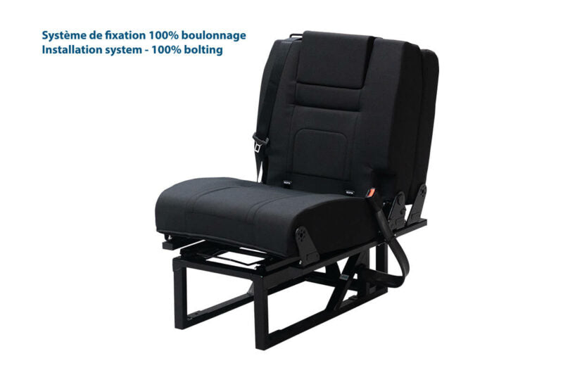 Scopema Altair 3P – Fixed 1 Seater Camper Van Bench Seat Bed