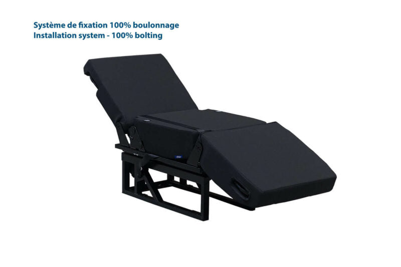 Scopema Altair 3P – Fixed 1 Seater Camper Van Bench Seat Bed