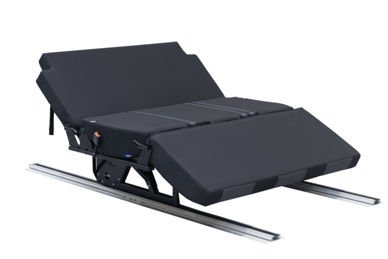 Scopema Altair 3P – Sliding Rails 3 Seater Camper Van Bench Seat Bed
