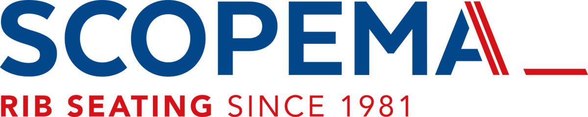 Scopema logo with text 'Rib Seating Since 1981' on a white background