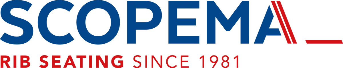 Scopema logo with text 'Rib Seating Since 1981' on a white background