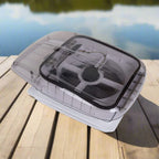 ProBreeze Vent System Brushless Roof Fan  - Transparent TOP