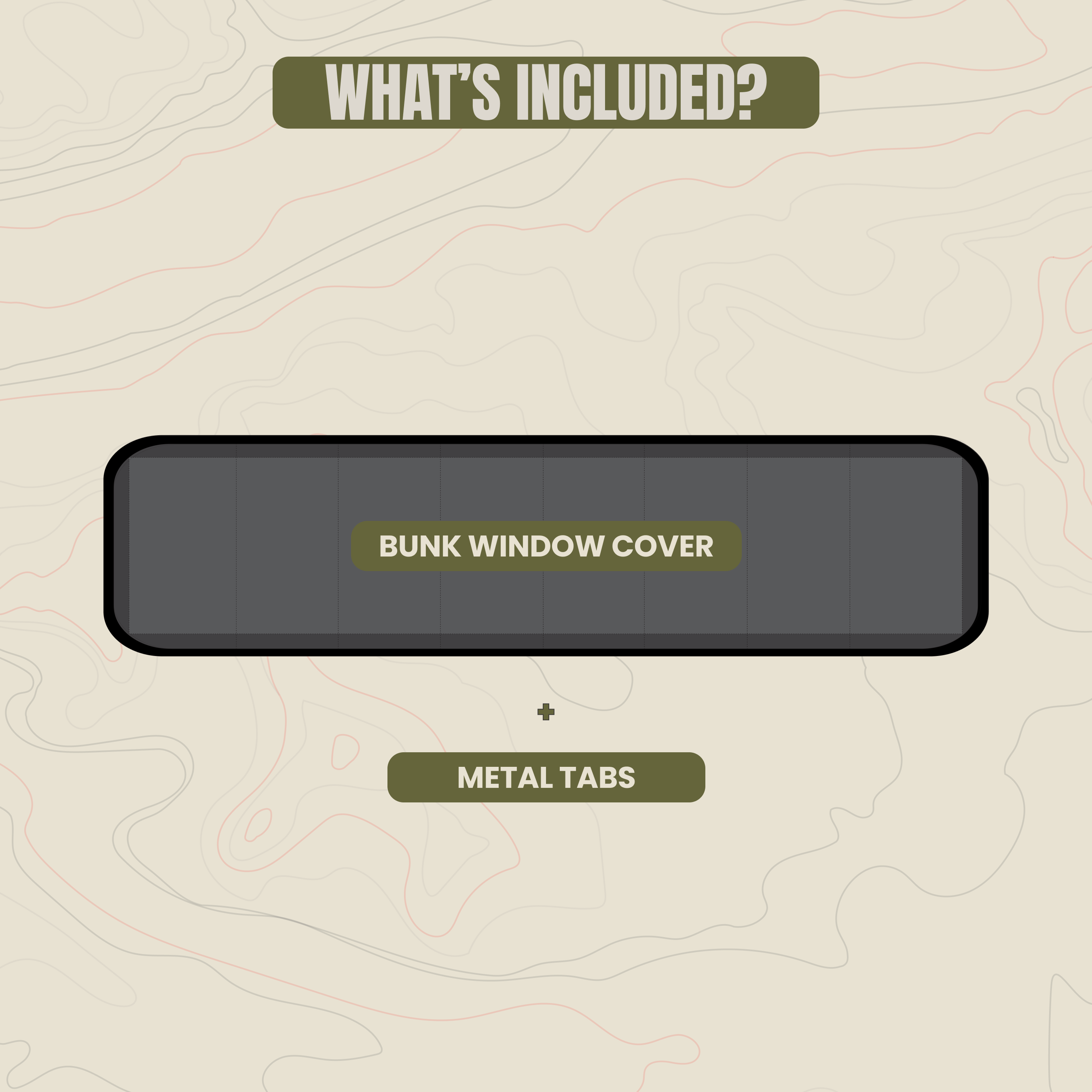 Bunk Window Cover - AMA