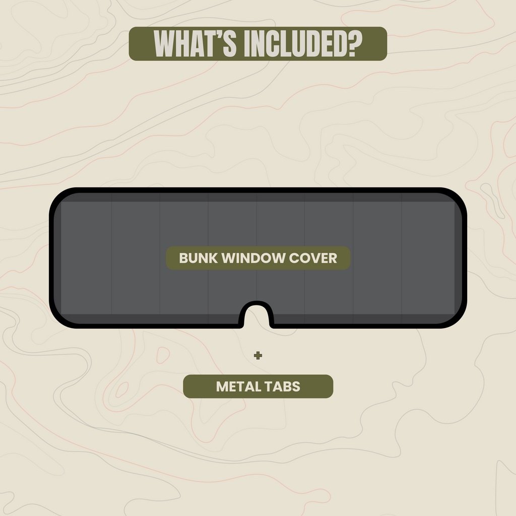 Bunk Window Cover - CRL