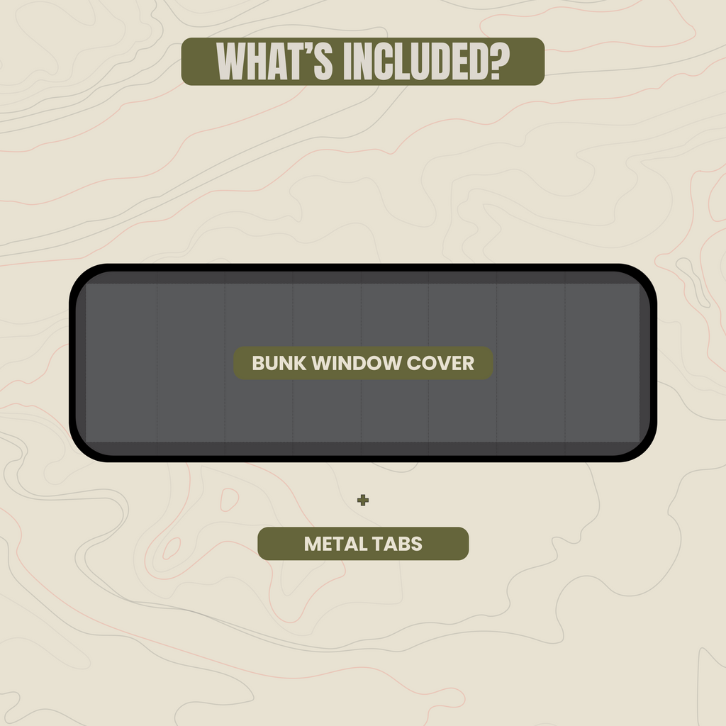 Bunk Window Cover - CRL