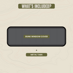Bunk Window Cover - CRL