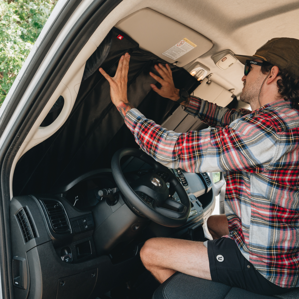 ProMaster Front Cab Window Cover Set
