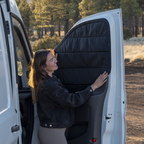 Transit Front Cab Window Cover Set