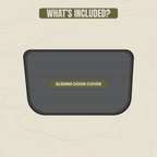 Sliding Door Window Cover